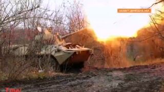 Ukrainian military have seized Wagner militant 2S9 Nona pieces and T-80 tanks