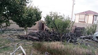 Подожгли наш дом