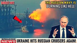Ukraine hit the Russian cruisers once again