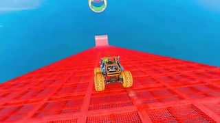 Superhero Car: Mega Ramp Games 7