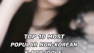 My favourite non Korean k-pop idols ❤️❤️