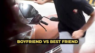 Boyfriend vs best friend ???? Gf or bf #shots _shorts break