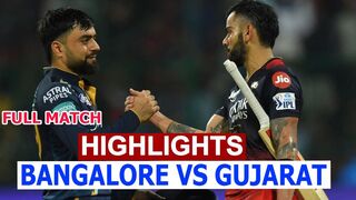 Ipl2023highlights full Match Bangalore vs Gujrat