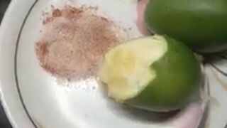 Raw mango cravings (subscribe please)