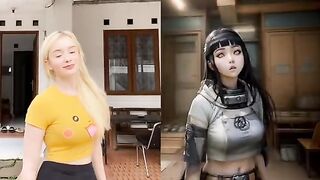 BULE BARBIE VS HINATA, GILA CANTIK BANGET!!