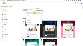 How To New Theme Upload and Theme Customize on trend economy info Blog Website