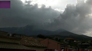 Black Rain Pelts Down Italy