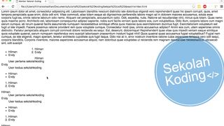 lanjutan tentang Float css