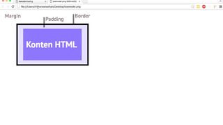 padding dan border css