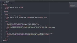 komentar pada html
