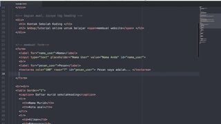 checkbox dan radio html