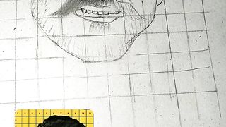 how to draw ram charan drawing step by step for beginners