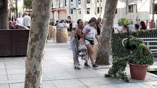 BUSHMAN PRANK- GOING OUT CROWD AND WEEKEND STROLLERS!