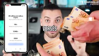 gagne de l'argent 7190 euro part mois