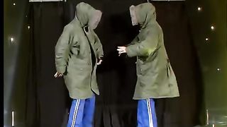 Men in coats - Humour - Le Plus Grand Cabaret Du Monde