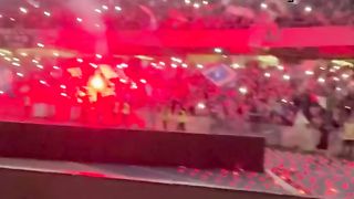 Атмосферное видео со стадиона от Хвичи Кварацхелии????