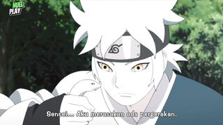 Boruto, Sarada and Mitsuki vz Hidari