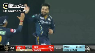 Rashid Khan vs Maxwell