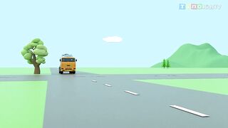 Roadheader & Construction Trucks for Kids | Mountain Tunnel Construction for Children