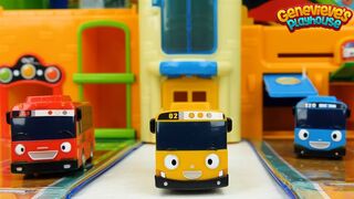 Best Learning Colors Video for Kids and Toddlers! Tayo the Little Bus Toys!
