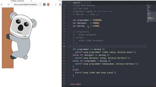 syarat bercabang javascript
