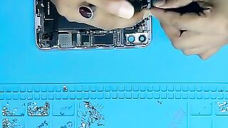 How to iphone mobile parts join full body and adjust body fitting.