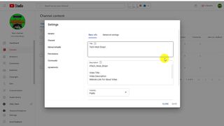 How To Change YouTube Video Upload Default Settings and Add Uploading Video Meta data