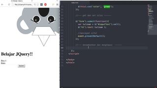 menghapus dan menambah elemen jquery