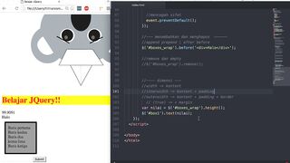 mengubah nilai dimensi jquery