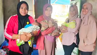 Ibu di alor NTT melahirkan kembar 3