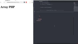 belajar associative php