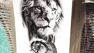 Hair tattoo is Amazing