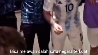Lionel Messi is scared to face the Indonesian U-23 National Team #lionelmessi #pssi #timnasu23
