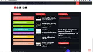 How To About Us Page Link Add on indianyoutube.com Blogger Website