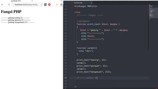 tentang return php