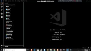 persiapan aplikasi framework laravel
