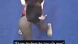 Brave woman fights off male attacker while alone at gym - USA TODAY #Shorts.