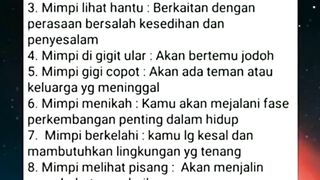 Firasat Mimpi