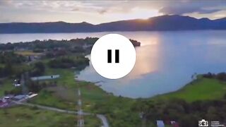 The lake toba