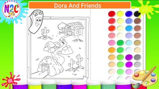 Let's rose the map where dora and her friends are in action