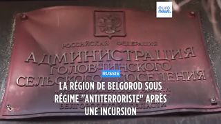 Russie : attaques de drones après une incursion armée dans la région de Belgorod