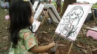 yumna learn coloring pictures