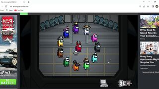 online among us gameplay on chrome