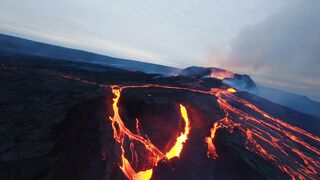 FPV Drone Flight into the Iceland Volcano PT2