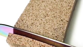ASMR Sand Slime Cutting | Relaxing Video