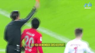 LOVE STORY of Goalkeepers and Red Cards