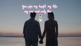 Romantic words for my love