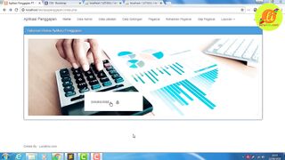 Cara Membuat Aplikasi Database Penggajian, Membuat Halaman Untuk Mengalola Data Admin