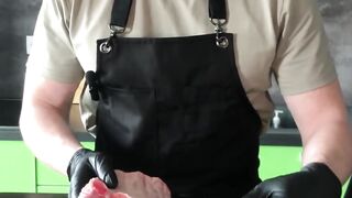 Рёбра свиные в духовке