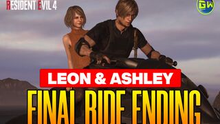 Final Boat Ride - Resident Evil 4 Remake - Leon Scott Kennedy & Ashley
